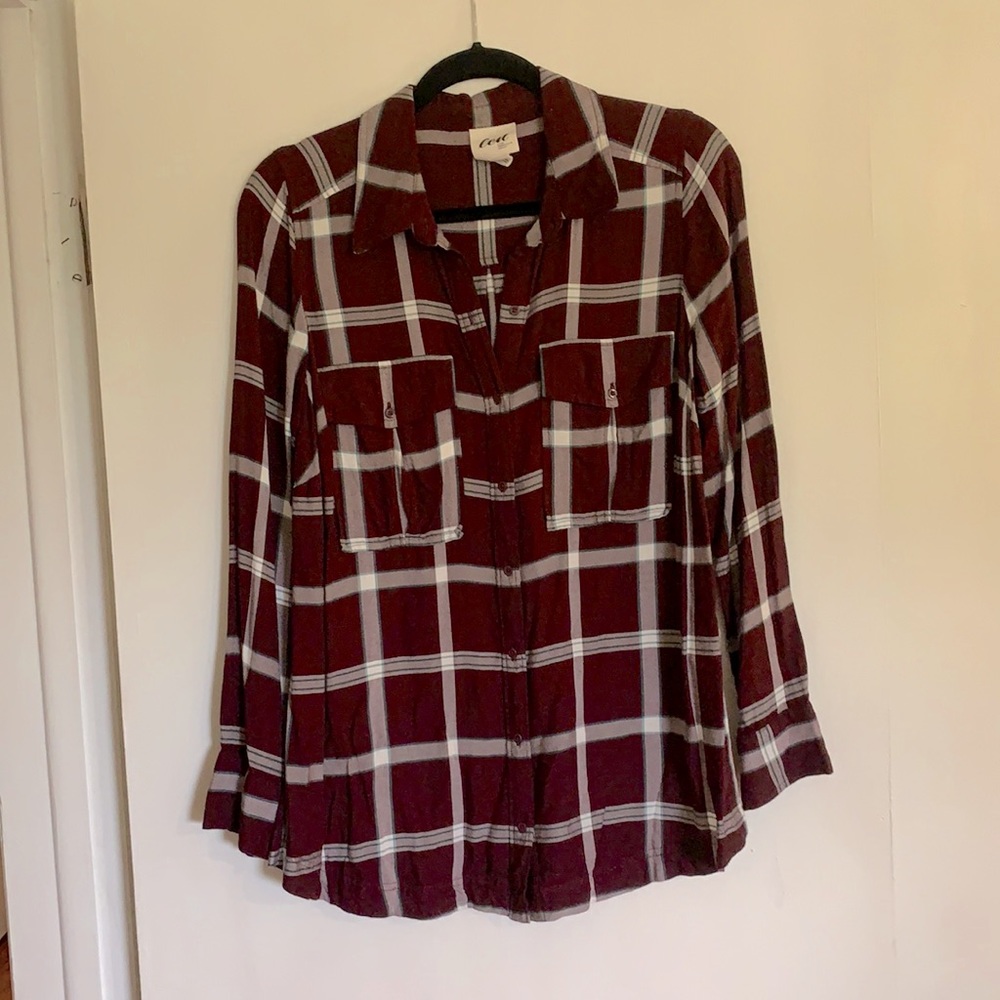 Maternity Button Down - image 1